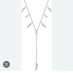 SWAROVSKI Crystal Authentic Polar Bestiary Pendant Necklace rhodium